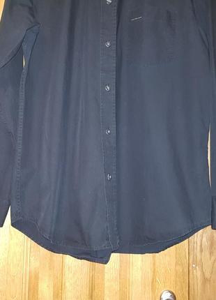 Calvin klein jeans стильная черная рубашка размер 50/xl оригинал4 фото