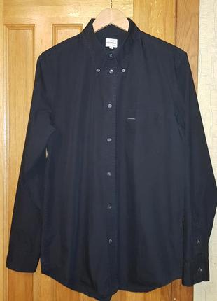 Calvin klein jeans стильная черная рубашка размер 50/xl оригинал1 фото