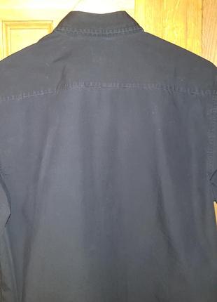 Calvin klein jeans стильная черная рубашка размер 50/xl оригинал6 фото