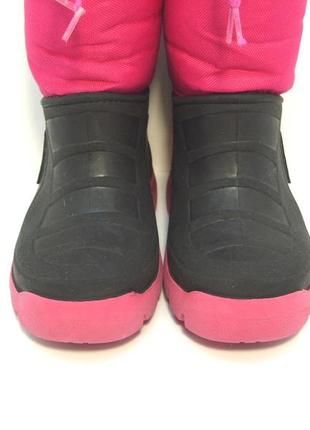 Дитячі зимові чобітки дутики сноубутси р. 26-274 фото