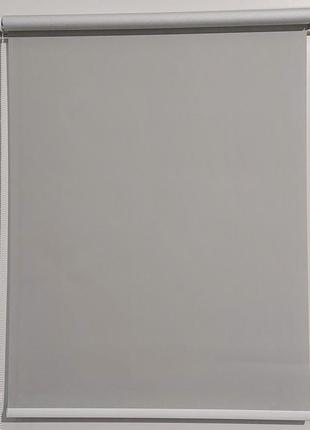 Рулонная штора к-533 светло-серый 350*1500