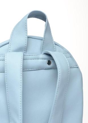 Жіночий рюкзак блакитний6 фото