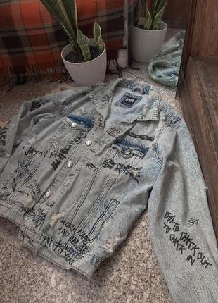 Джинсовка zara унисекс 2