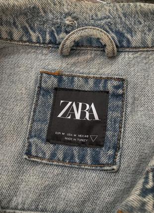 Джинсовка zara унисекс7 фото