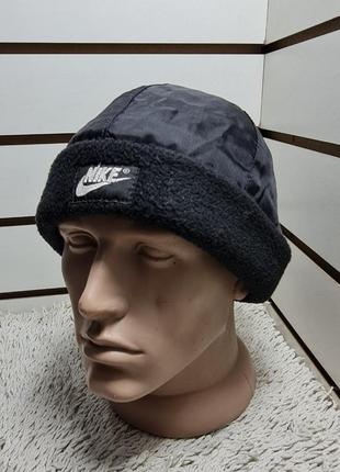 Зимняя   шапка  nike шерсть 50% акрил 50% 29893