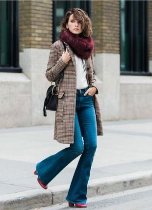 Джинси кльош з потертостями diesel