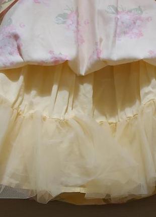 Невероятно нежное платье с "пачкой" бренда gumboree6 фото