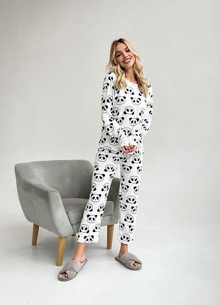 Пижама махровая зимняя