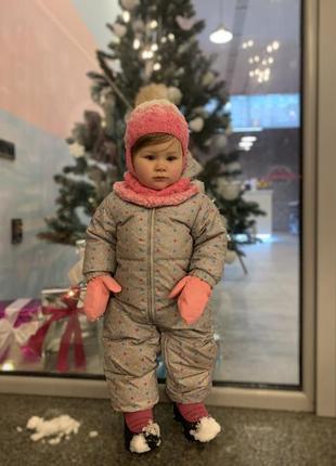 Тепла зимова шапка