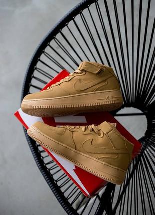 Зимние мужские кроссовки nike air force 1 high flex (мех) 41-43-44-45-468 фото