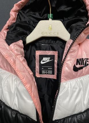 Nike куртка пуховик для девочки 3 месяца3 фото
