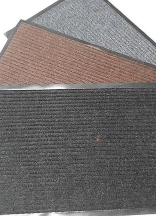 Придверний килимок на гумовій основі "смуга" 45*75см2 фото