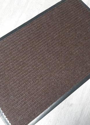 Придверний килимок на гумовій основі "смуга" 45*75см4 фото