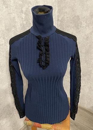 Гольф с кружевом