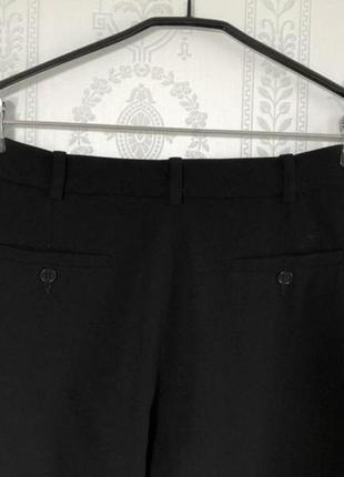 Стильні чорні брюки штани повсякденні класичні шерсть3 фото