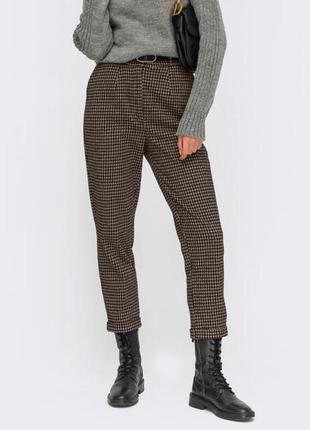 Стильные брюки из тонкой шерстяной ткани mac elton германия1 фото