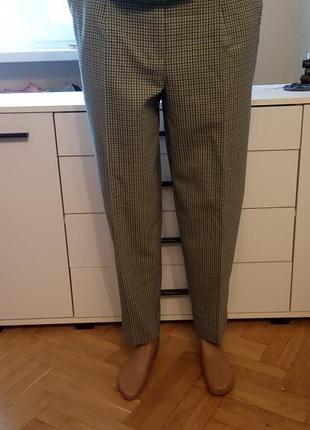 Стильные брюки из тонкой шерстяной ткани mac elton германия2 фото