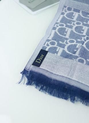 🔥палантин шарф dior двосторонній з фірмовою упаковкою 🔥6 фото
