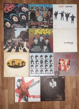 Колекція платівок the beatles комплект один лот вінтаж