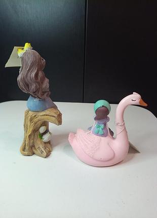 Статуэтка девушка с лебедем 7