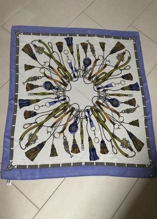 Платок шёлковый большой pola размер 91/82