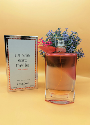 💐оригинал💐 100 мл lancome la vie est belle en rose1 фото