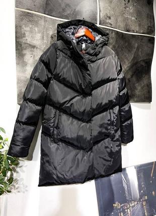 Длинный пуховик