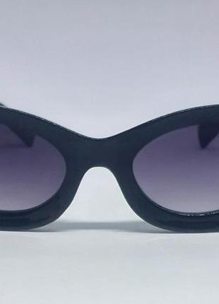 Окуляри в стилі miu miu модні жіночі сонцезахисні окуляри чорні з золотим лого