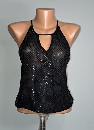 Майка топ  в пайетки