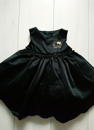 Плаття чорне котик hello kitty пачка