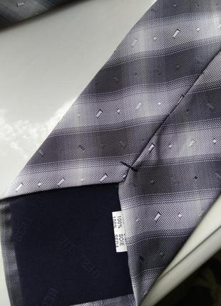 Классический галстук краватка в нейтральных серых тонах подарок5 фото
