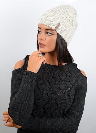 Шапка milena 17010 белый