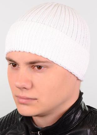 Шапка 12063 белый