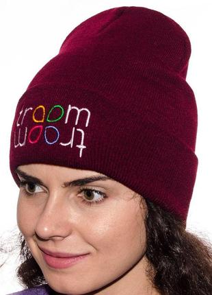 Шапка l20067 бордо