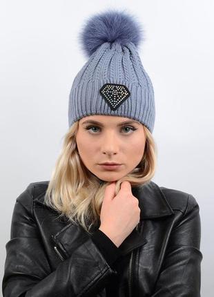 Шапка inga2 базальтовый