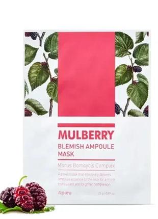 Набор для проблемной кожи лица a'pieu mulberry blemish clearing special set6 фото