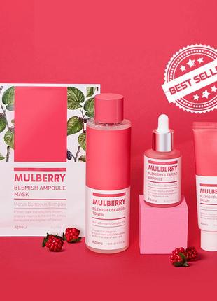 Набор для проблемной кожи лица a'pieu mulberry blemish clearing special set2 фото