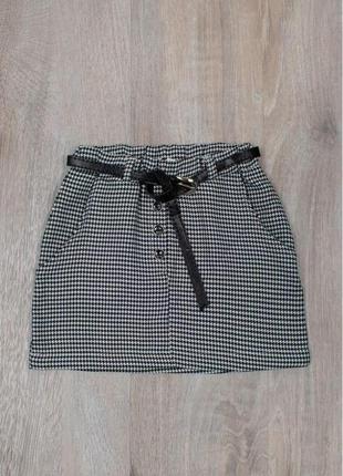 Стильная  юбка для девочки 116,122,128,134,140 см