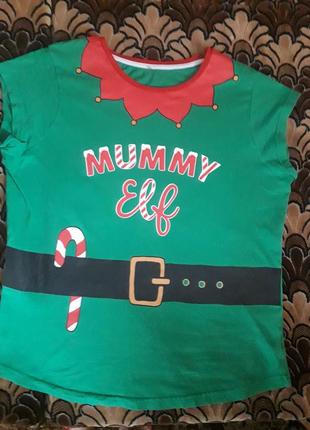 Футболка мама эльфенка