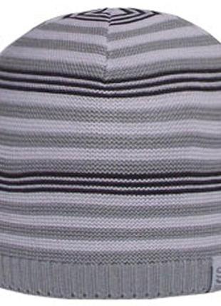 Шапка 12041 св.серый-белый
