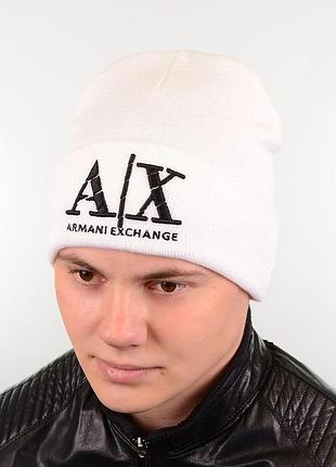 Шапка l18011 білий