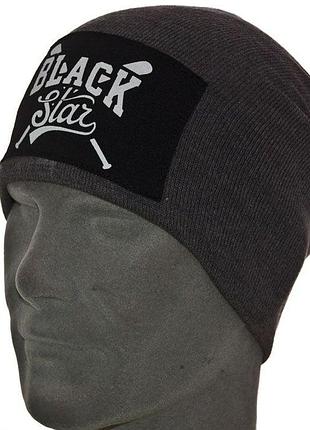 Шапка n14027 темно-серый