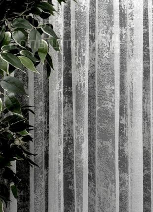 Тюль мармур, венеціанка  білий айворі сірий 🔥1 фото