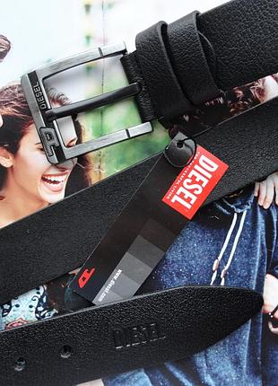 Модный кожаный ремень мужской