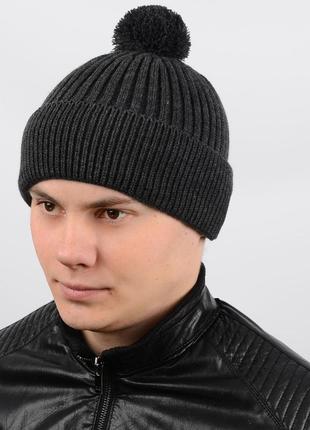 Шапка flash f17060 темно-серый