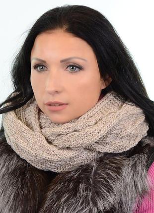 Шарф-хомут s20 hm18020 бежевый