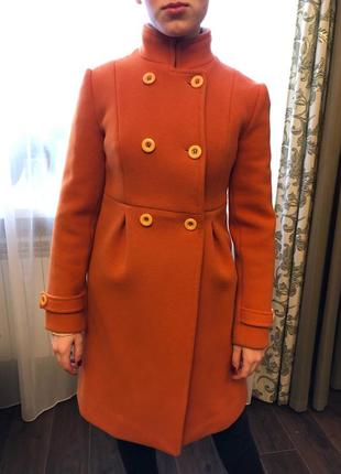 Зимнее пальто ручной работы