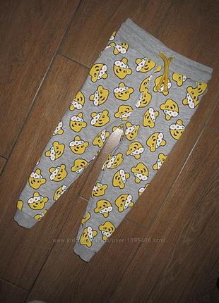 Спортивні штани принт на флісі george 3 роки