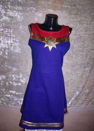 Супергеройський костюм месники сукня капітан марвел avangers1 фото