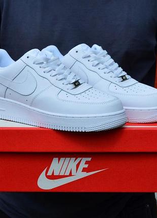Кроссовки nike air force 1 white